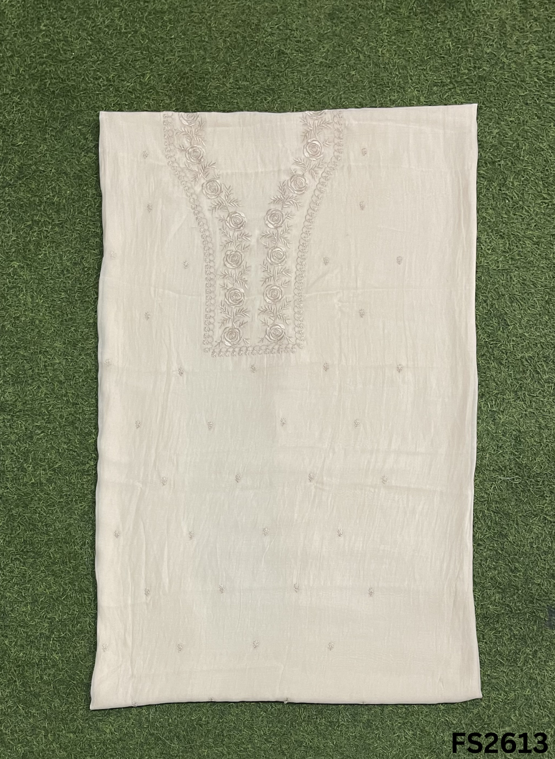 FS2613 | Cream | Mal  Cotton Suit | Casual Wear | Summer Suits | Regular wear - Image 5