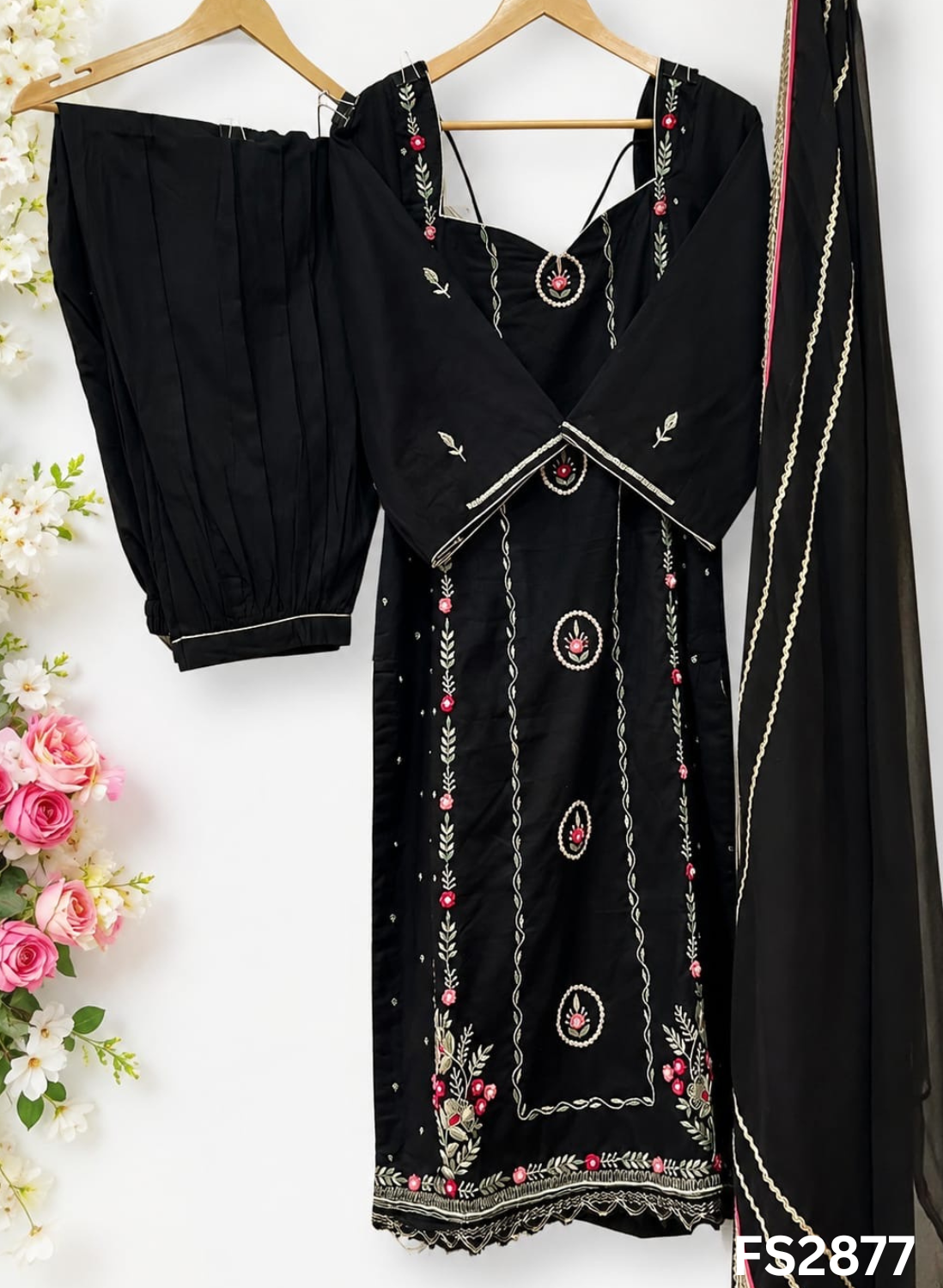 FS2877 | Cotton  Suit | Casual wear  | Summer Suits | Regular wear | - Image 1