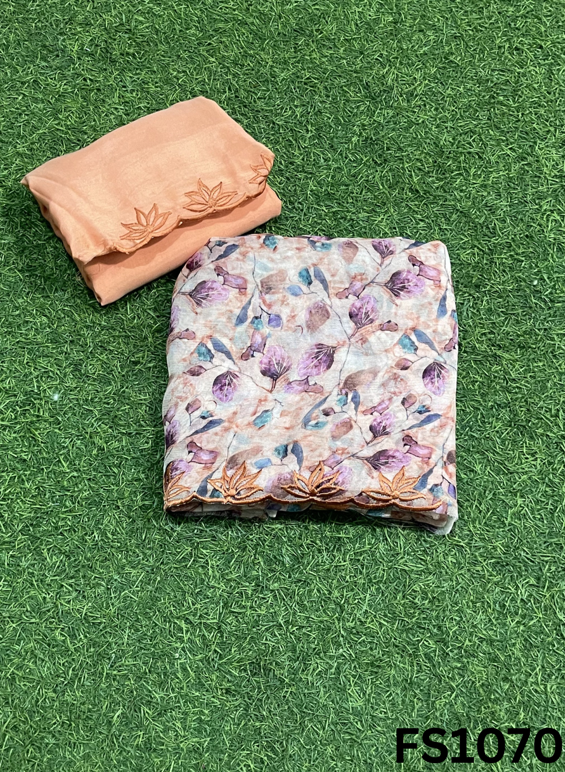 FS1070 | Burberry print Suit | Casual wear | Summer Suits | Regular wear - Image 2