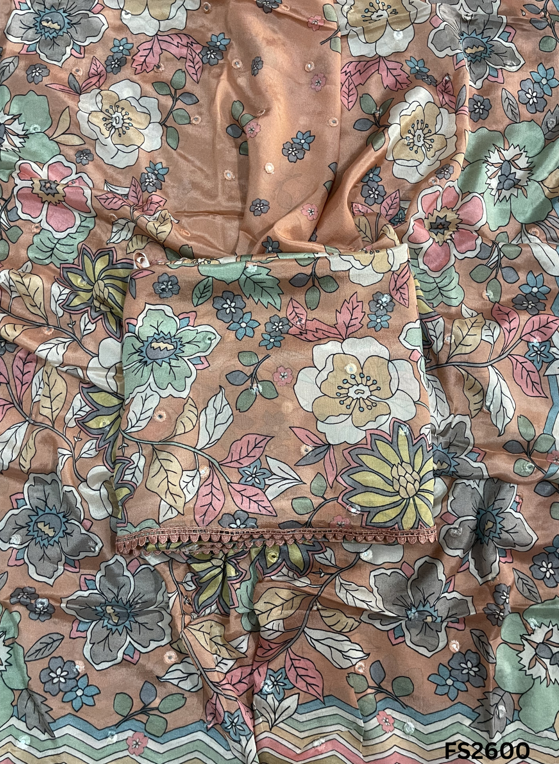 FS2600 | Light Peach  | Channon Suit | Casual wear | Summer Suits | Regular wear - Image 1