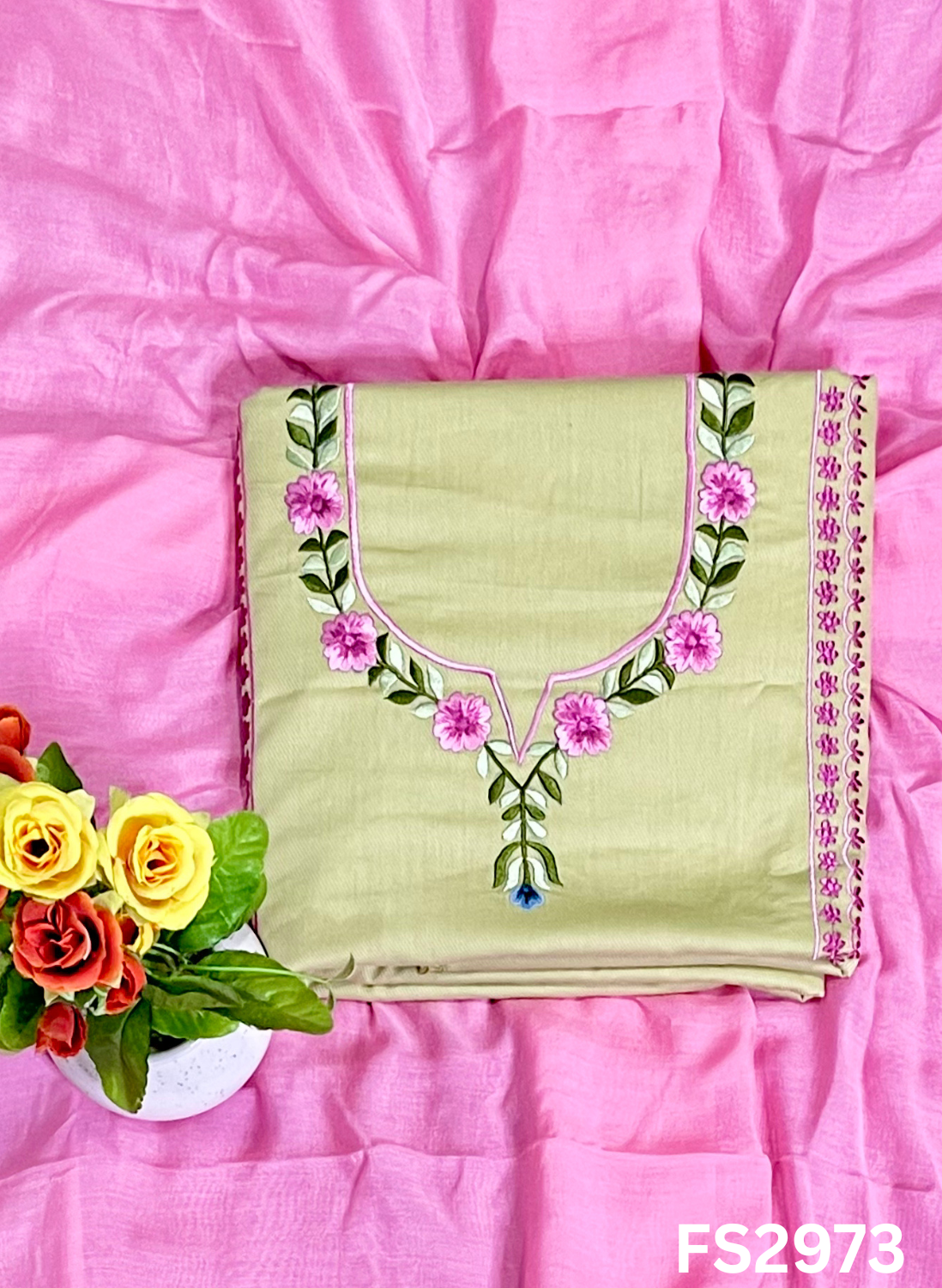 FS2973 | Pure Cotton Suit | Casual wear | Summer Suits | Regular wear - Image 2