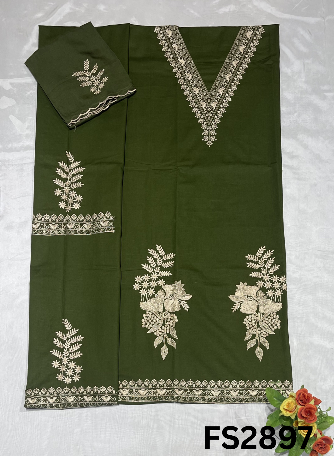 FS2897 | Cotton Suit | Casual wear  | Summer Suits | Regular wear | - Image 2